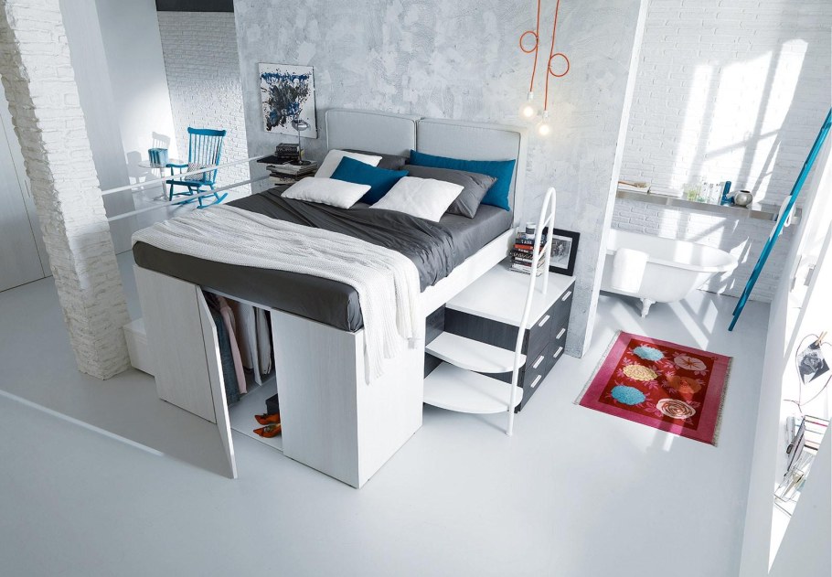 Кровать подиум икеа