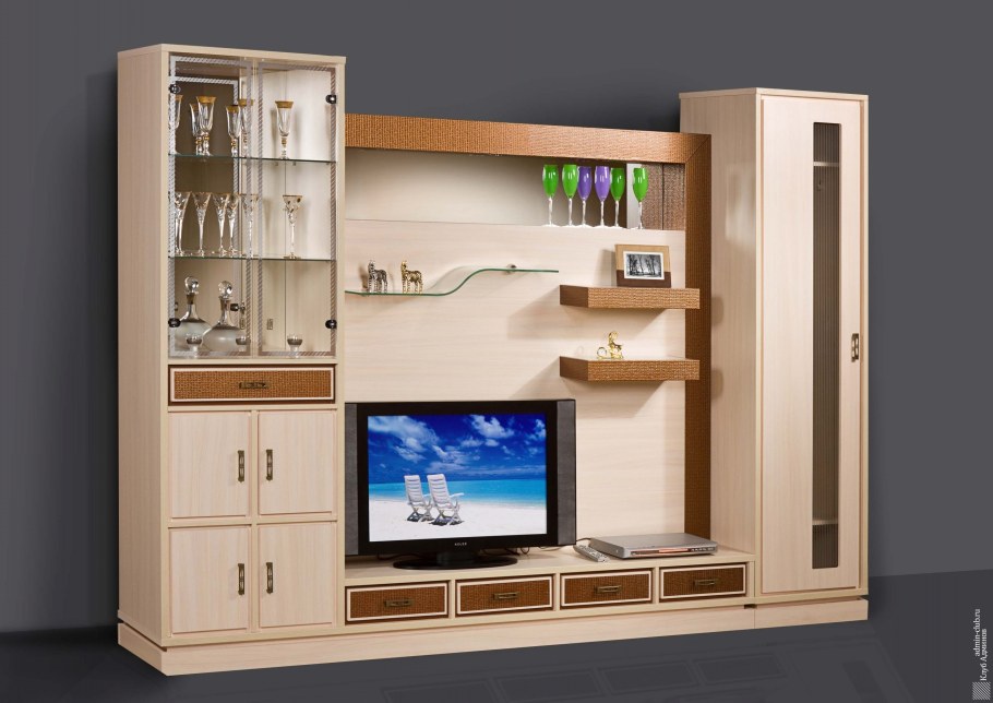 Стенка Макарена эко МДФ