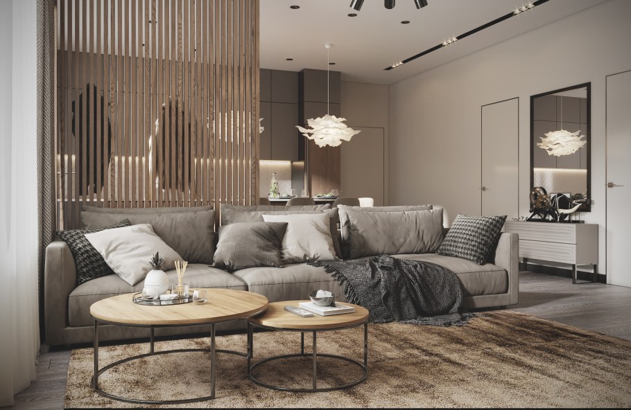 Стильный современный интерьер