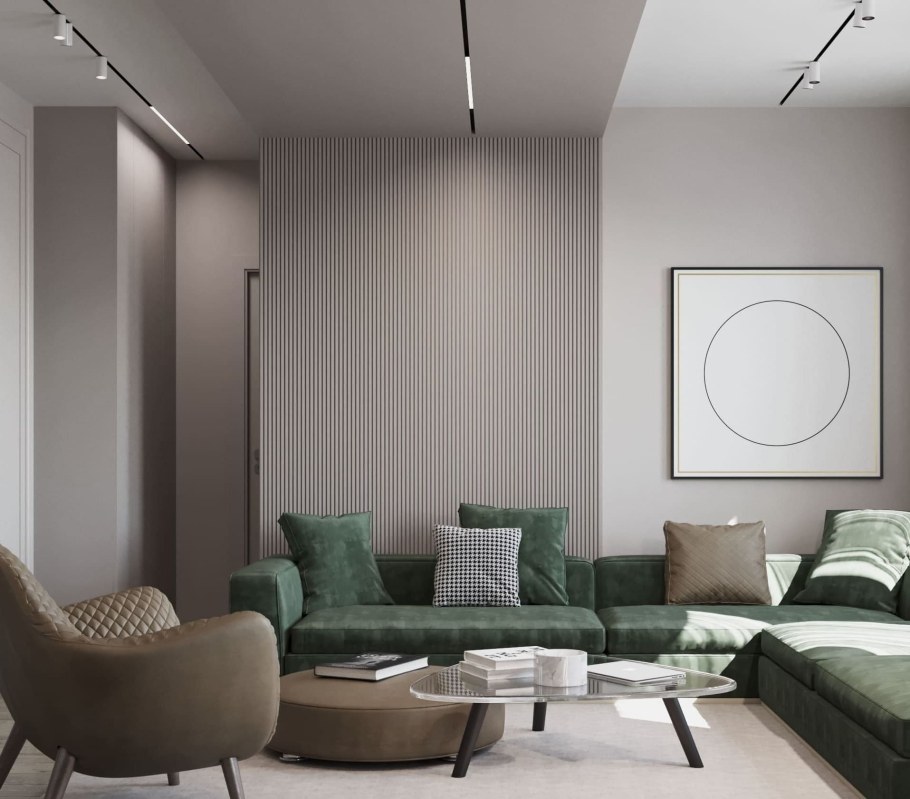 Красный диван дизайнерский