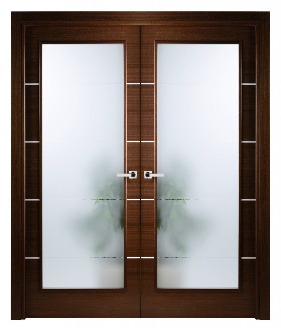 Распашные двери межкомнатные двустворчатые Волховец