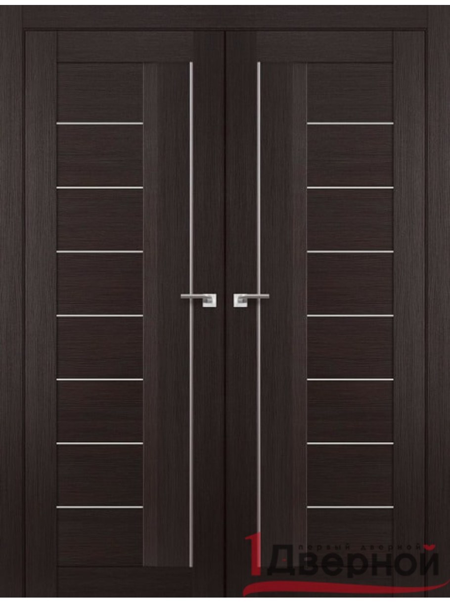 Узкие двустворчатые межкомнатные двери