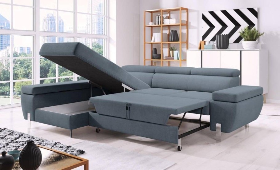 Диван угловой раскладной в гостиную