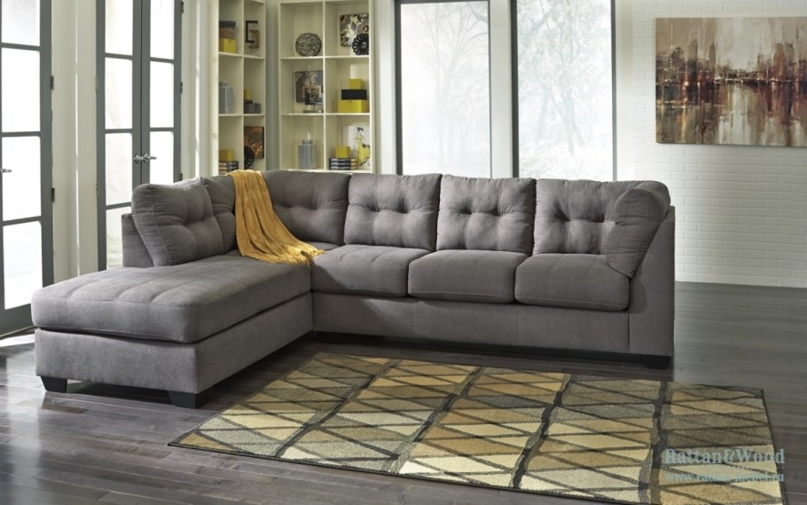 Угловой диван 45200-66-17 Maier – Charcoal, Ashley Furniture