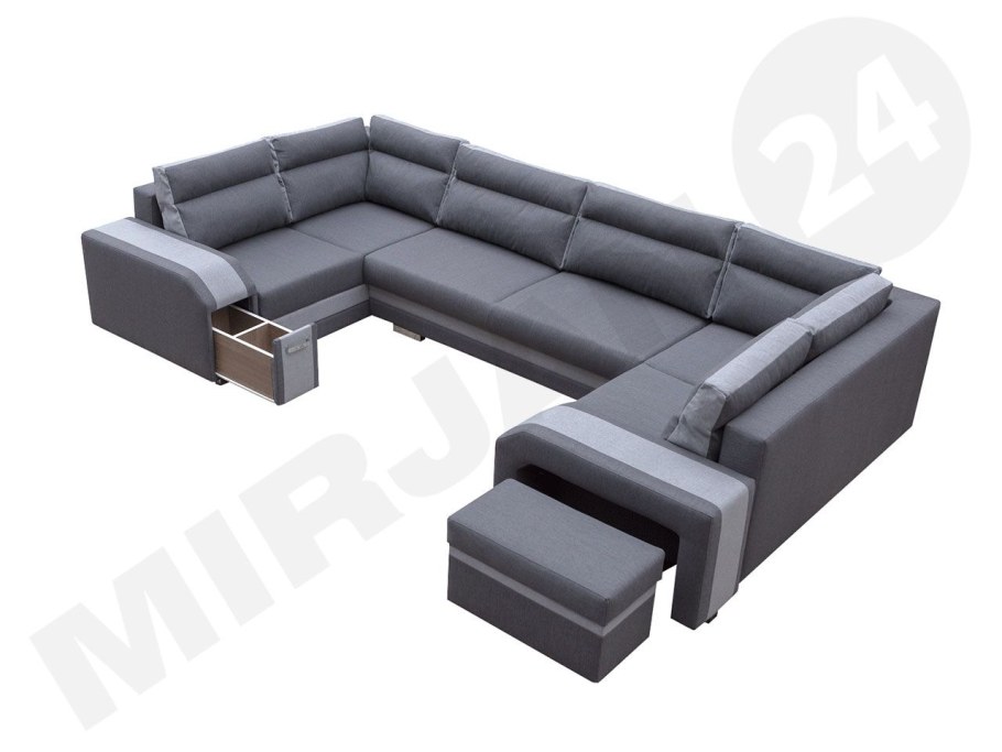 Диван с двумя углами