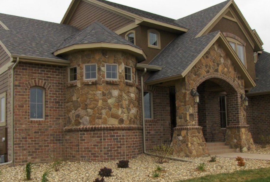 Ограждение в стиле Шале