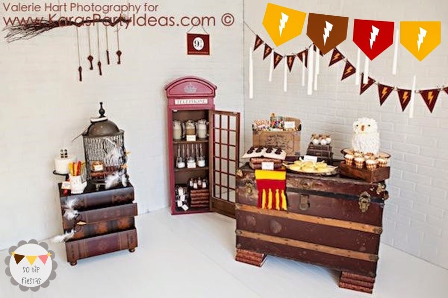 Вечеринка в стиле Гарри Поттер декор