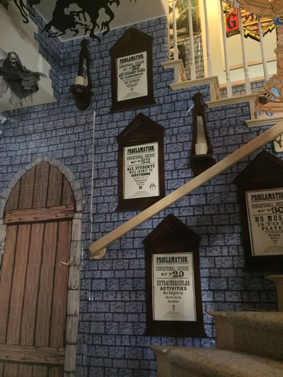 Украшение кабинета в стиле Гарри Поттер