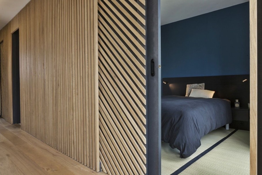 Шпонированные панели Topperfo Micro Ulme Stone Edition Acoustic Wood Panel