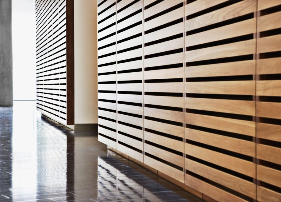 Деревянные реечные панели для стен