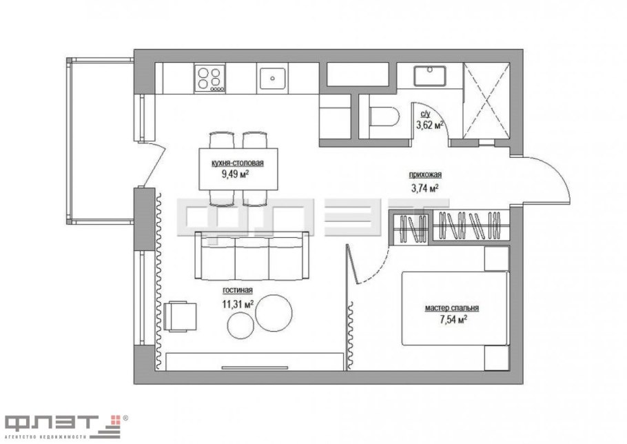 Планировка квартиры