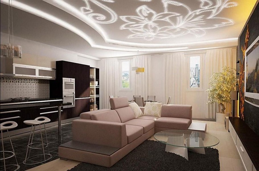 Гостиная Объединенная с коридором