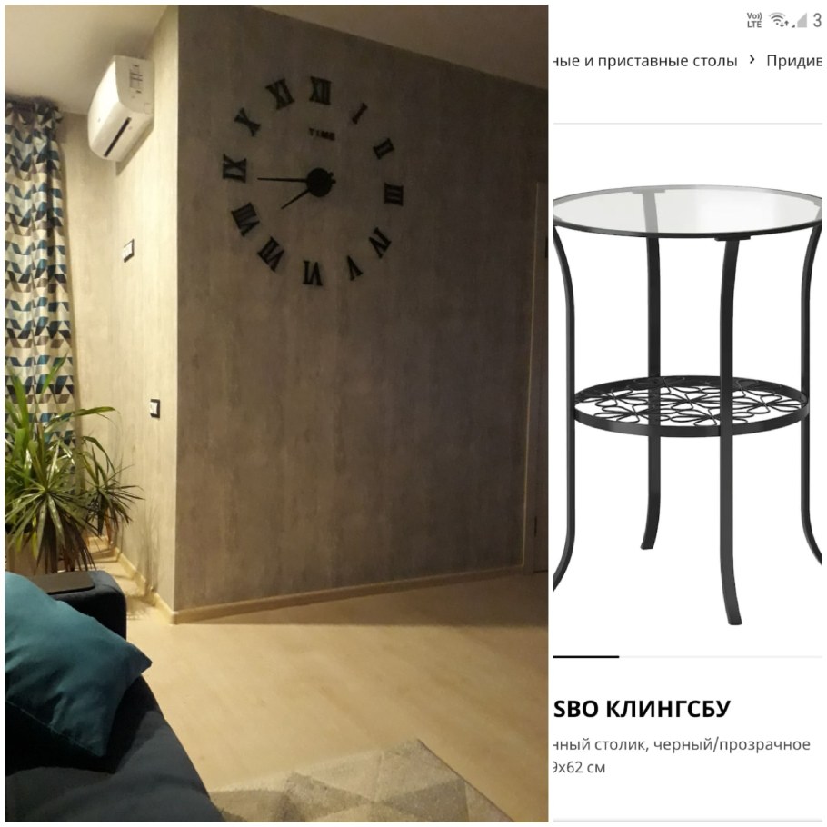 Прикроватная тумбочка металл античная бронза 9603 фабрика Кондор