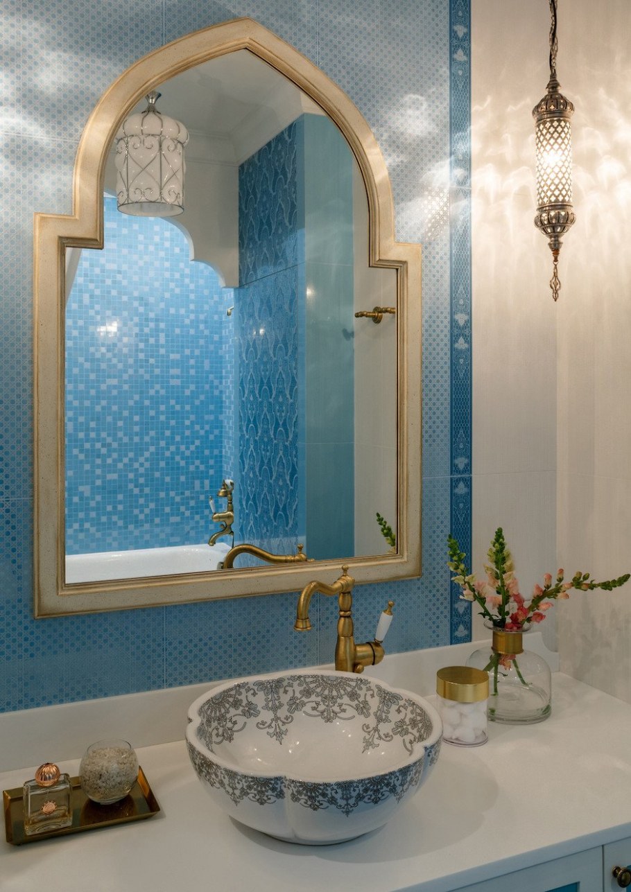 Ванная в марокканском стиле