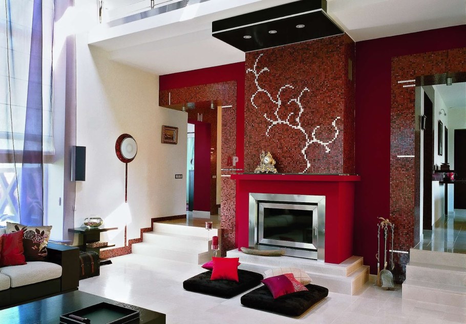 Мозаика в современном интерьере