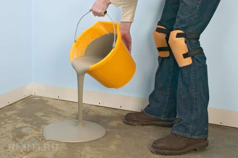 Наливной пол самовыравнивающийся -ремонтная бригада-?