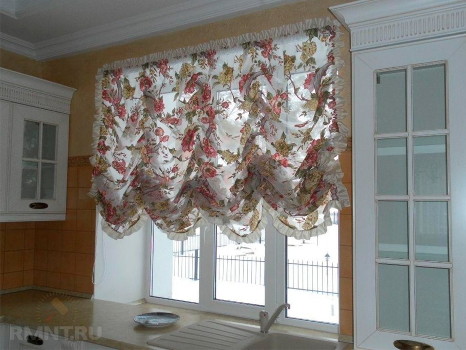 Шторы для маленькой кухни