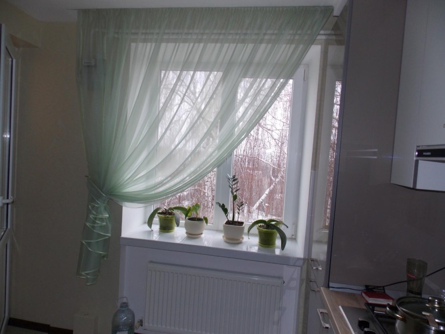 Австрийские шторы в стиле Прованс