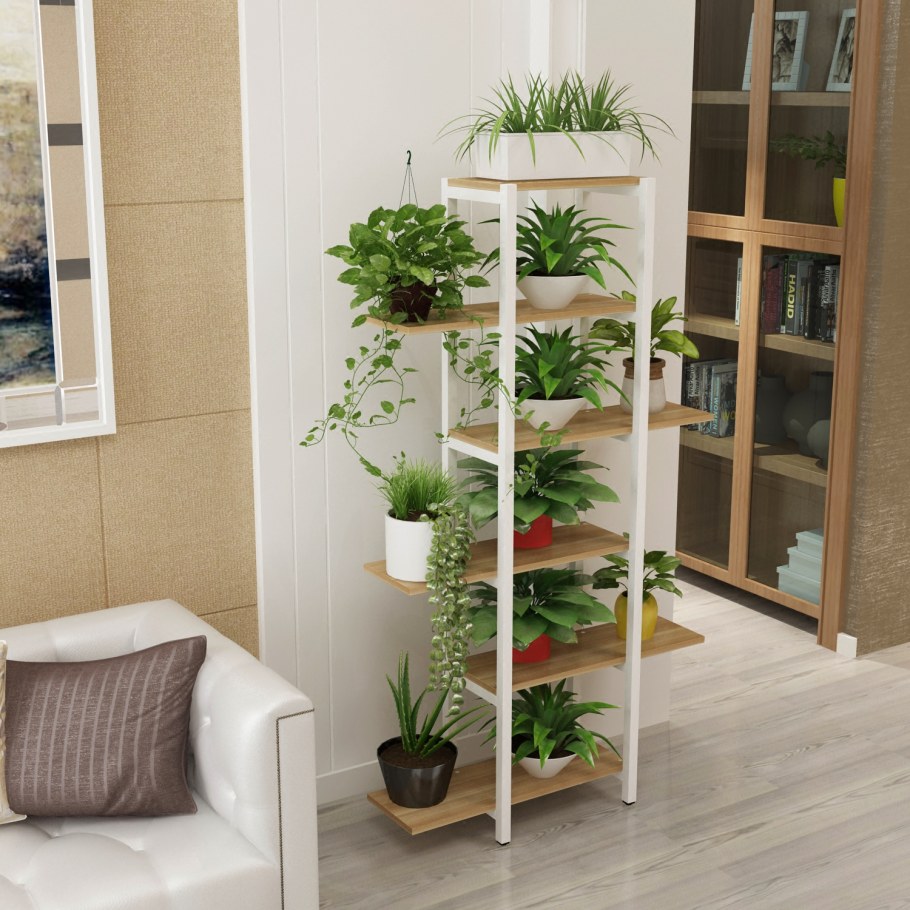 Многоярусный стеллаж для цветов