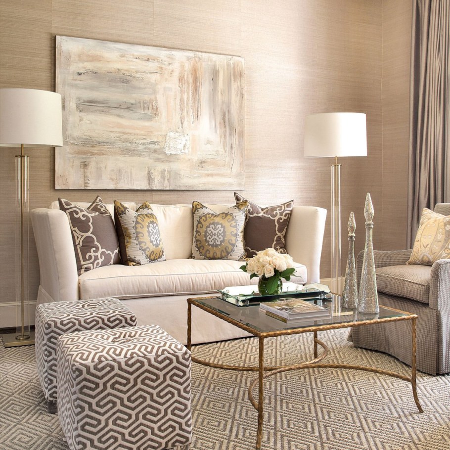 Бежевый интерьер