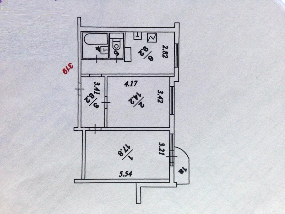 Хрущевка планировка планировка 2к