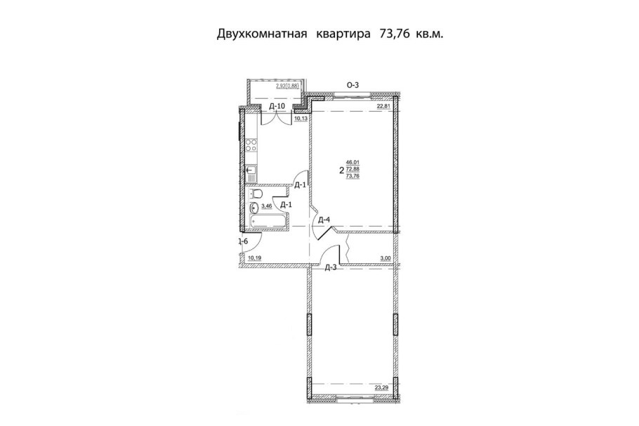 Планировка квартиры чертеж