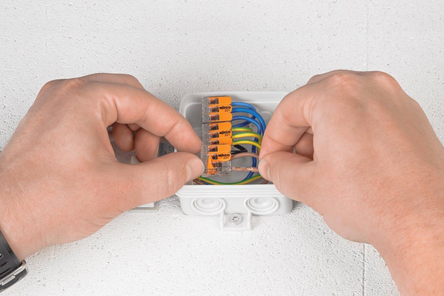 К4518 WAGO для распаячных коробок