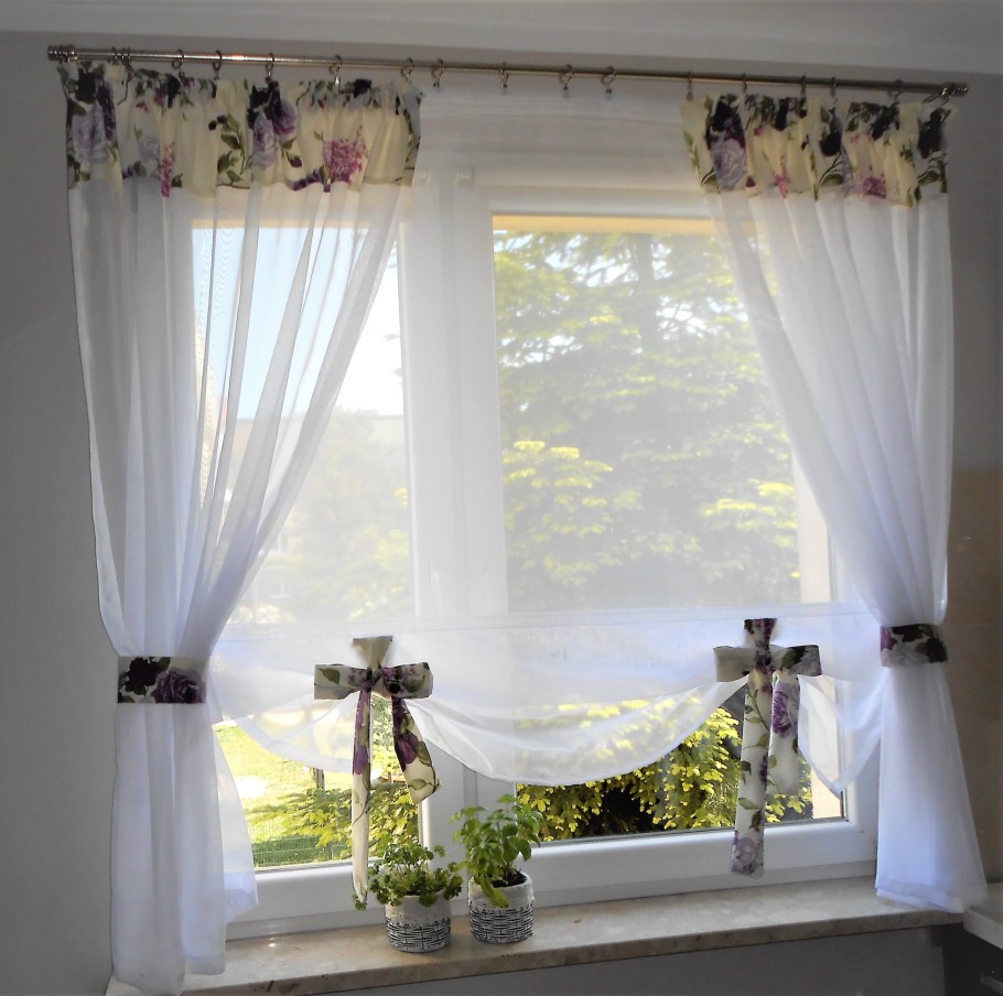 Декор окна без штор