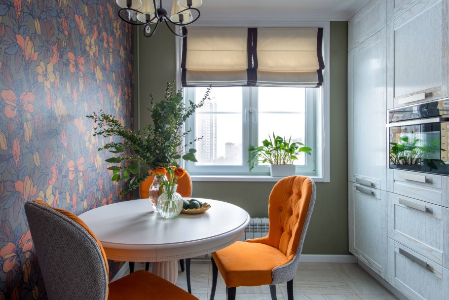 Красивые шторы на кухню