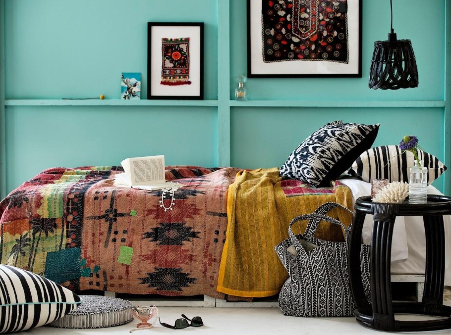 Скандинавский бохо в интерьере