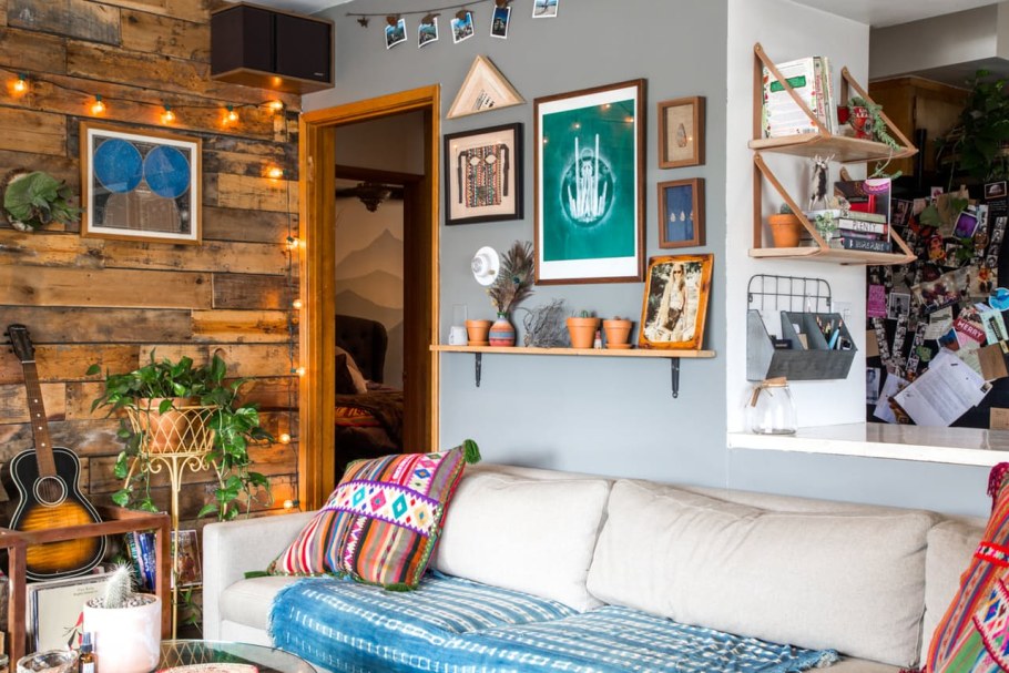 Мудборд бохо интерьер