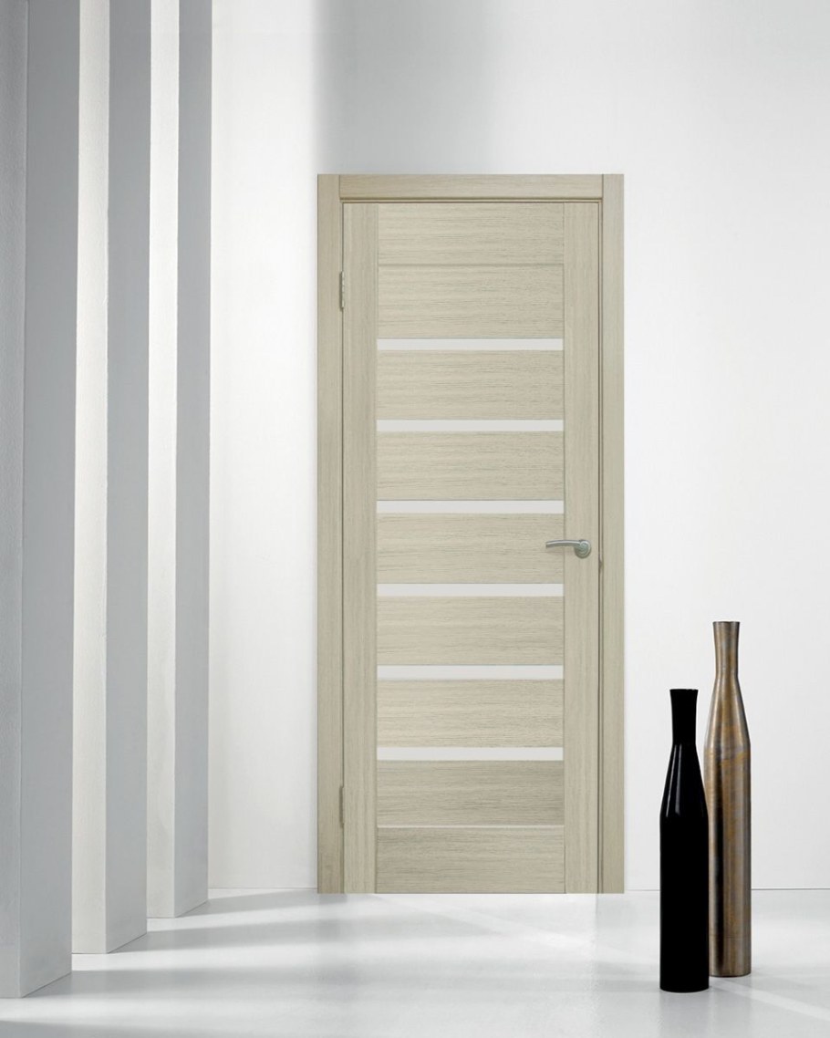 Двери беленый дуб в интерьере