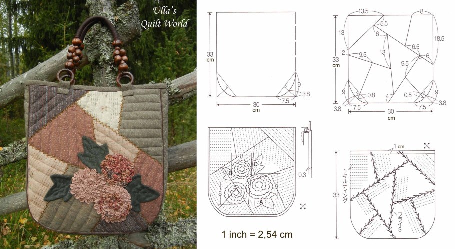 Сумки схемы лоскутное шитье