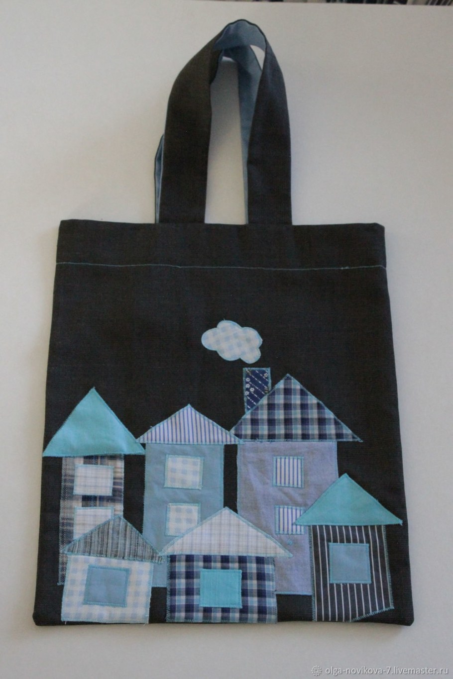 Сумка шоппер Лоскутная техника