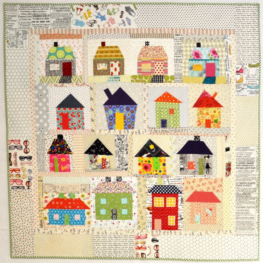 Домики в пэчворке схемы