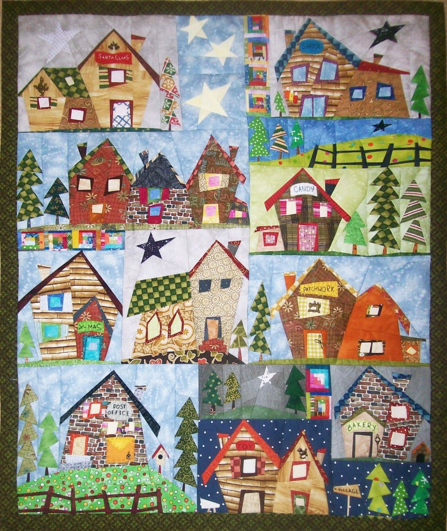 Пэчворк домики