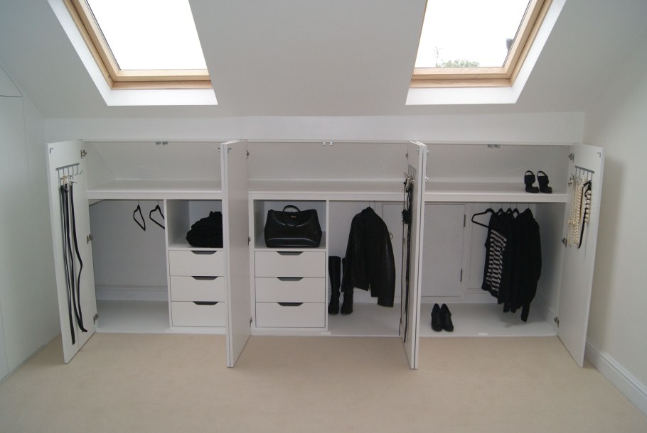 Встроенный шкаф-купе в спальню