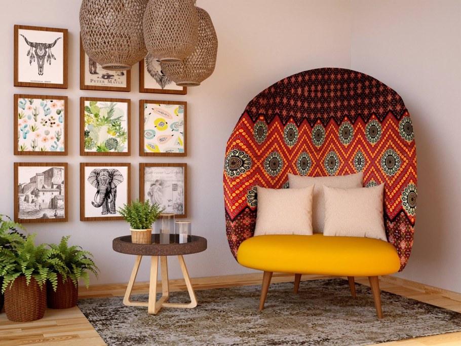 Мебель в африканском стиле