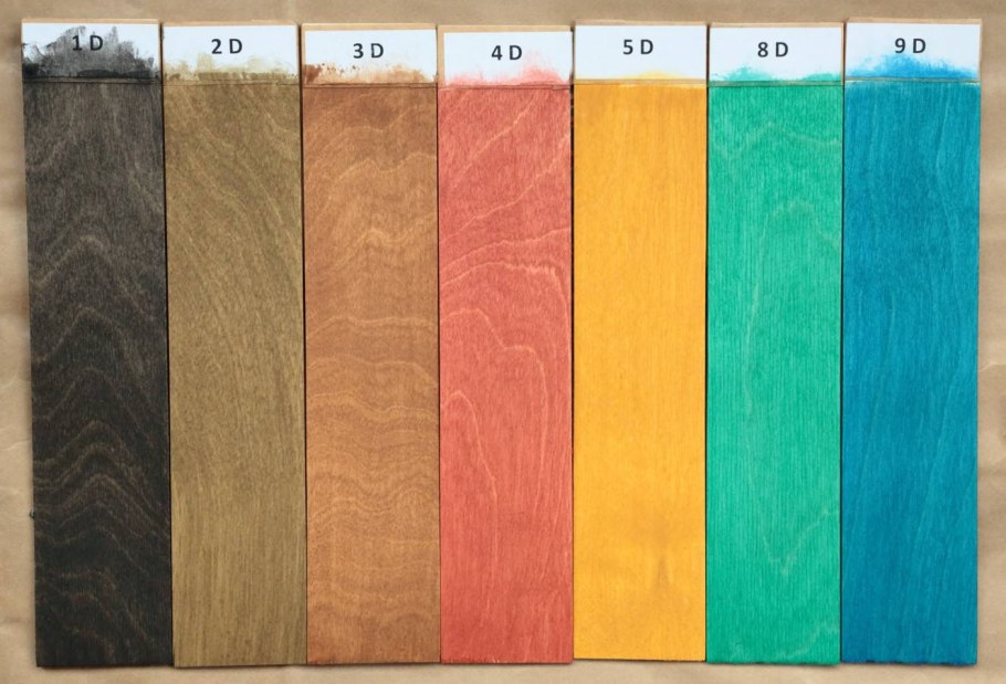 Морилка АНЛЕС палитра