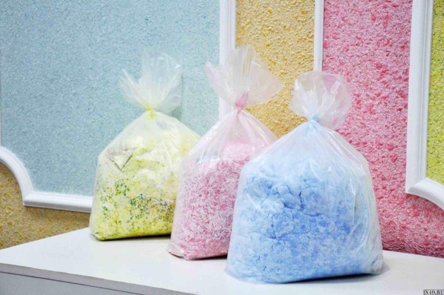 Жидкие обои упаковка