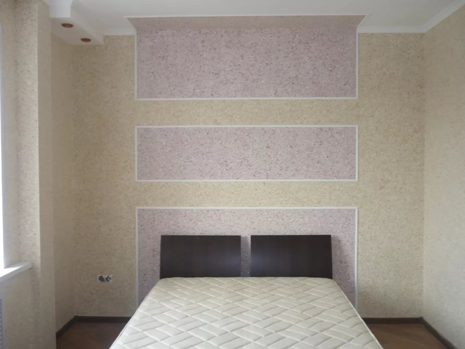 Жидкие обои в интерьере