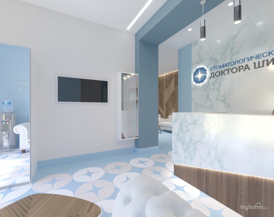 Современная клиника интерьер