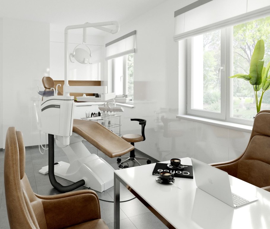 Стильный стоматологический кабинет