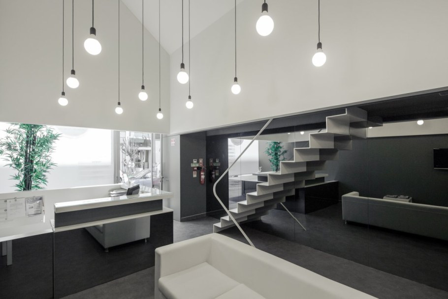 Освещение в офисе в стиле Минимализм