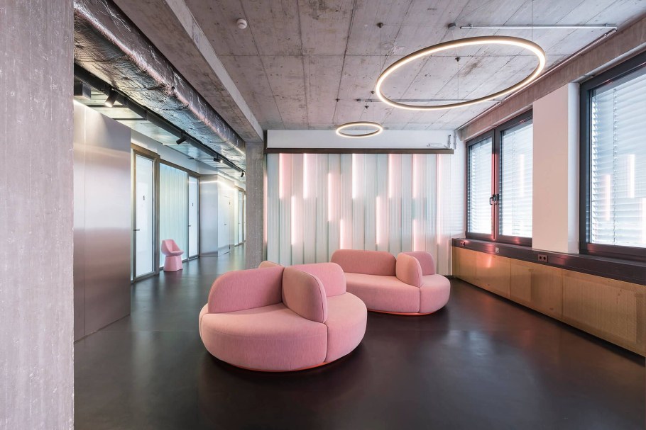 Интерьер клиники в современном стиле