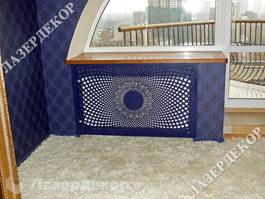 Интерьерный короб для батареи