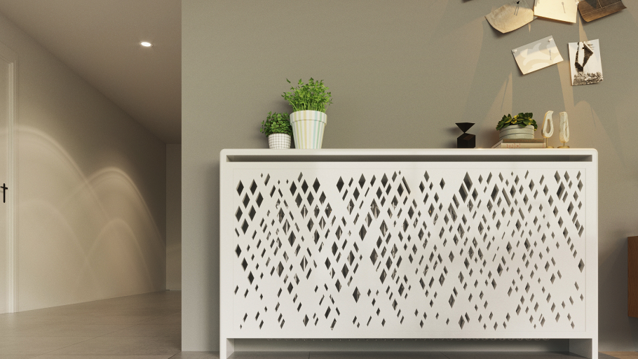 Экран для радиатора дизайнерский