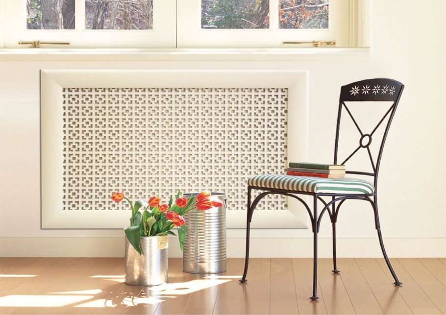 Декоративный экран для радиатора