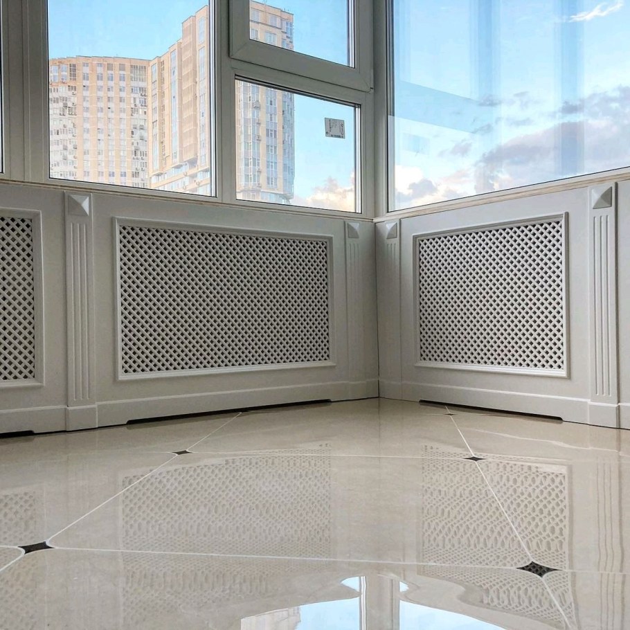 Декоративный экран для радиатора