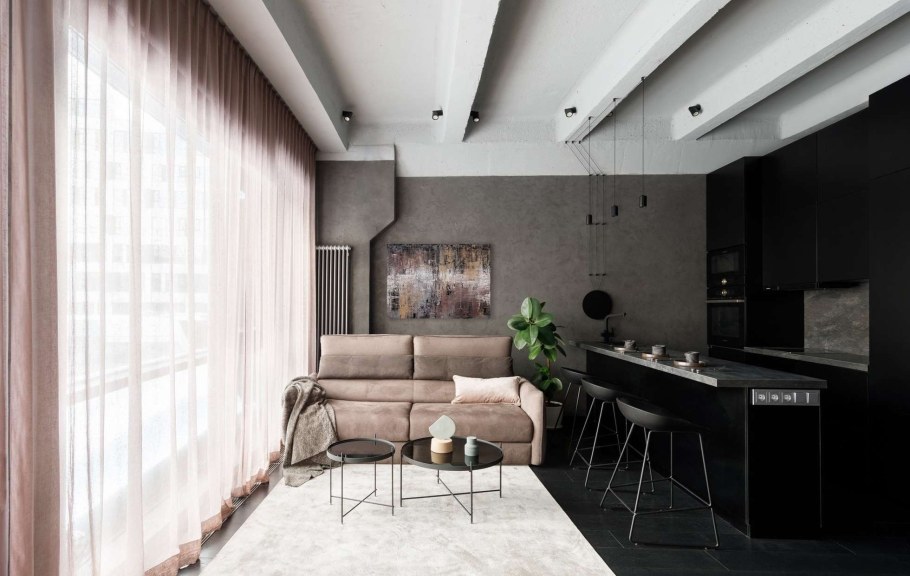 Антресольный этаж в стиле лофт